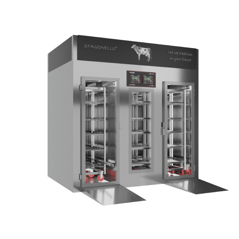 Stagionello® Meat Curing Device 200/600 Kg Walk-in porta a vetro - immagine 2