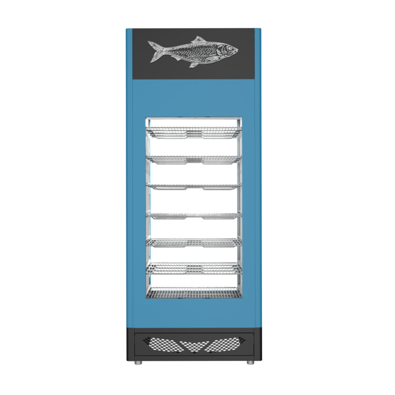 Stagionello® Fish Curing Device 150 Kg 2 vetri - immagine 4