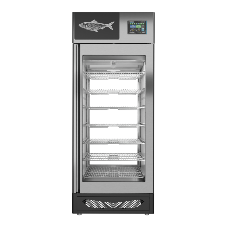 Stagionello® Fish Curing Device 150 Kg 2 vetri - immagine 8