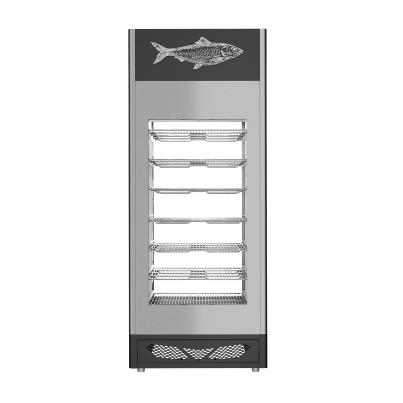 Stagionello® Fish Curing Device 150 Kg 2 vetri - immagine 12