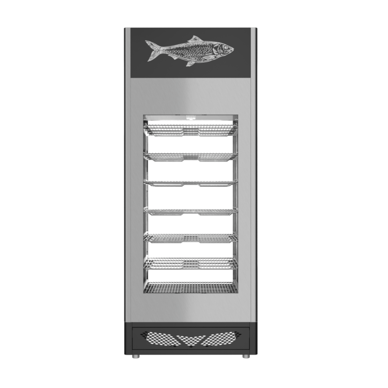 Stagionello® Fish Curing Device 150 Kg 4 vetri - immagine 10