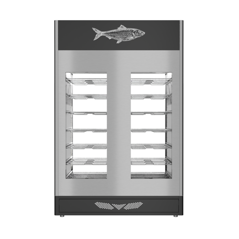 Stagionello® Fish Curing Device Twin 100 + 100 Kg 2 vetri - immagine 10