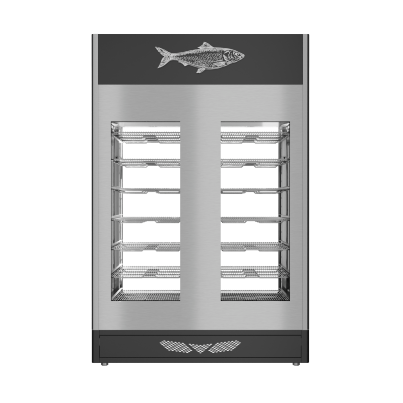 Stagionello® Fish Curing Device Twin 100+100 Kg 4 vetri - immagine 10